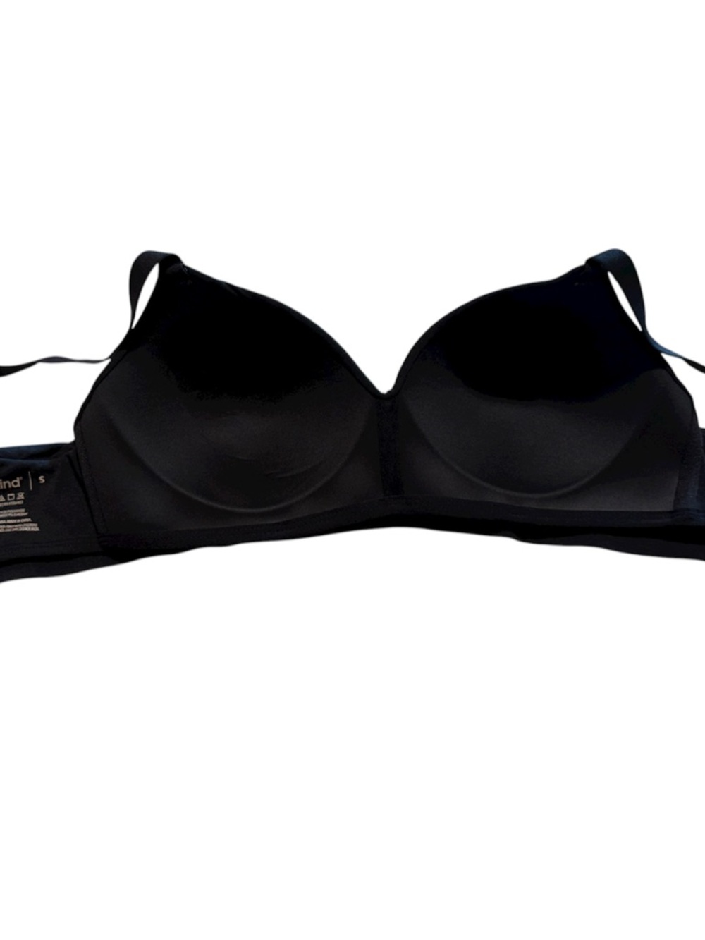 Truekind Supportive Comfort Wireless Shaping Bra Black Small - Picture 4 of 5